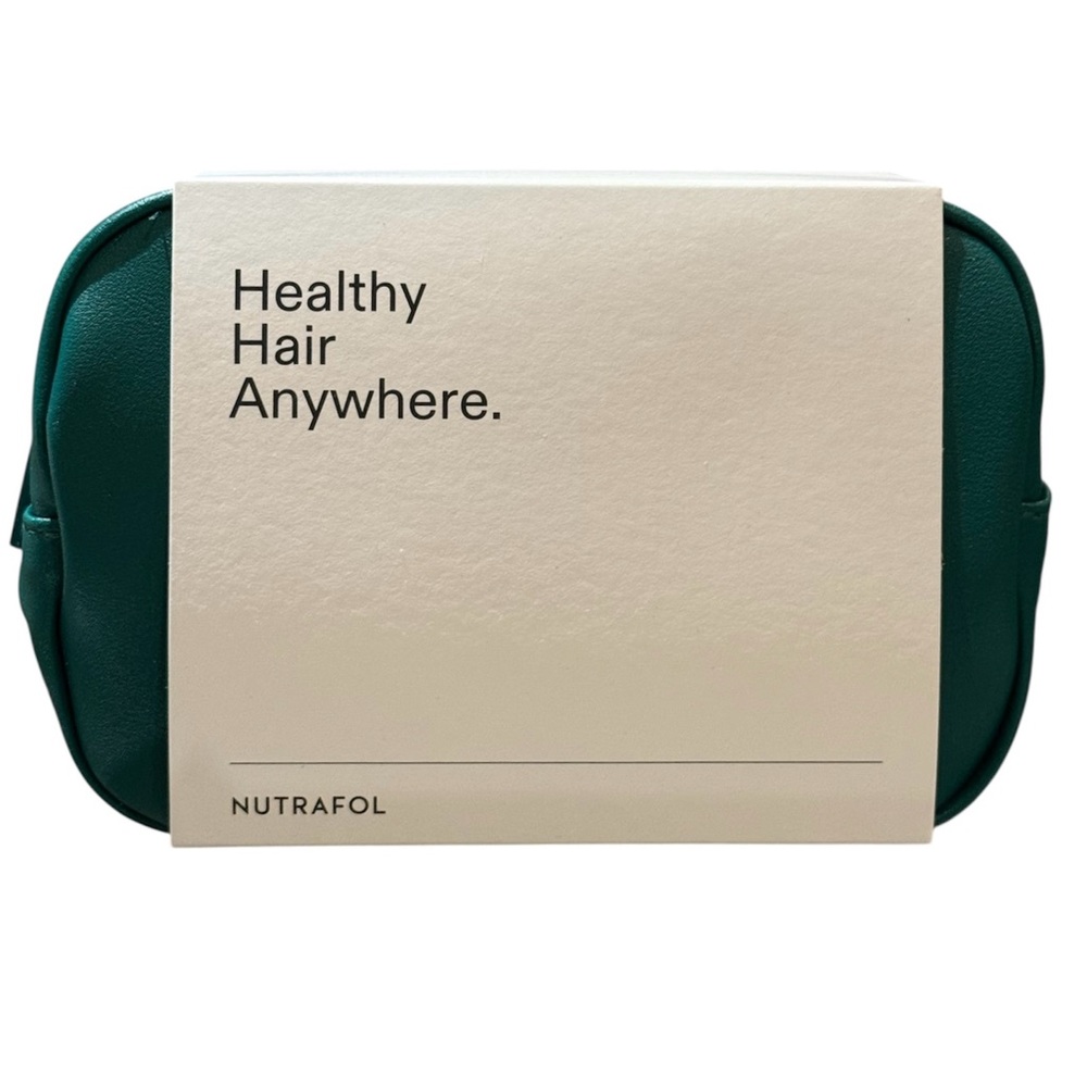 Nutrafol Green Women's Accessory Pouch